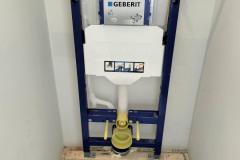 Inbouwreservoir plaatsen voor een luxe toiletrenovatie in Barendrecht