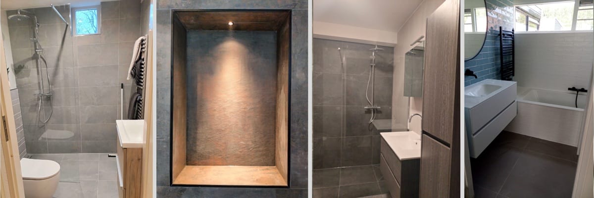 Vakkundige badkamer verbouwen Ridderkerk door RM Kluswerk - modern sanitair en tegelwerk