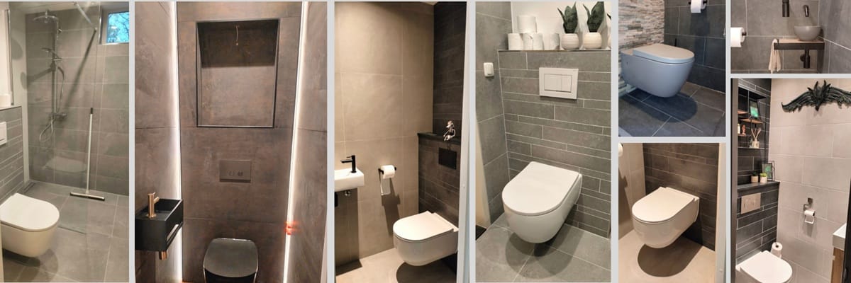 Toilet renoveren in Ridderkerk door ervaren vakman RM Kluswerk.