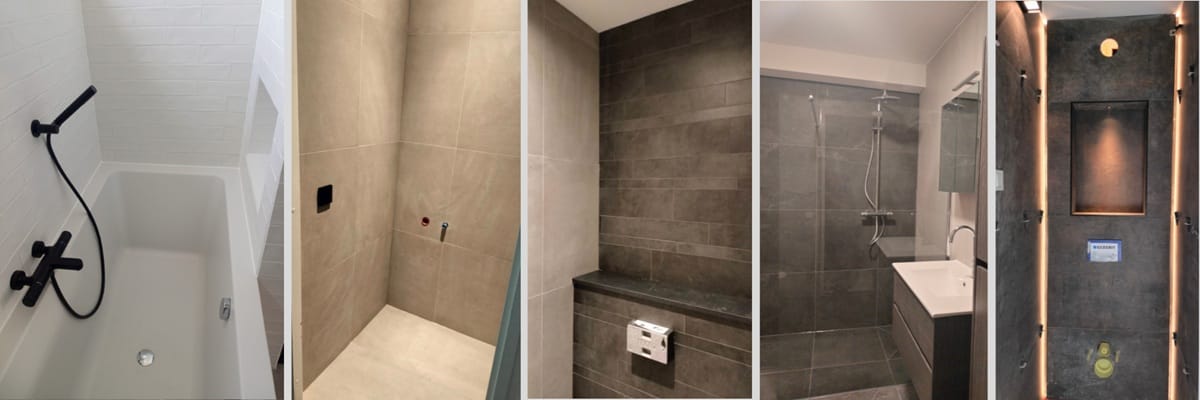 Tegelzetter Hoogvliet voor het strak betegelen van badkamer, toilet en keuken.