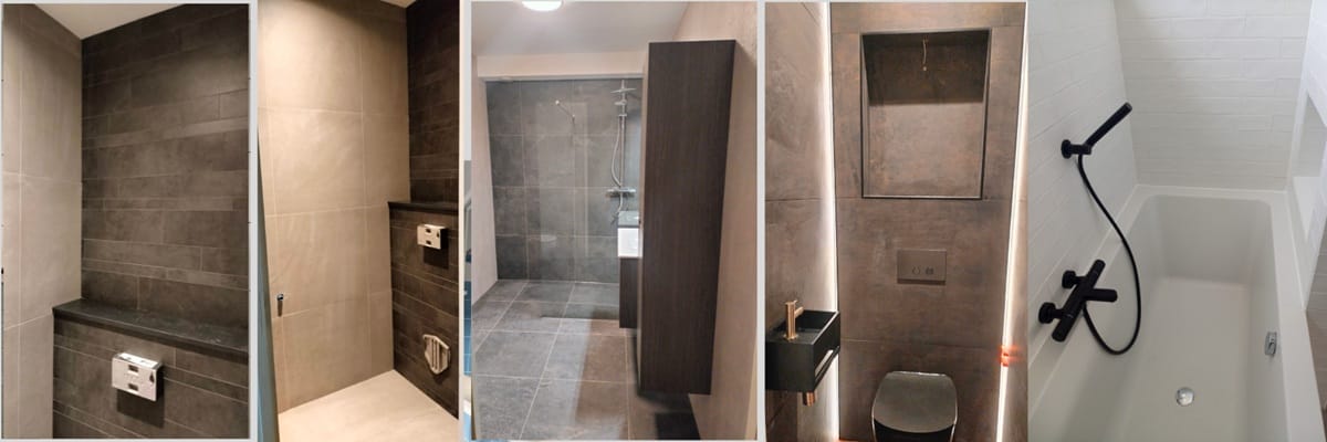 Vakkundig tegelzetter Ridderkerk voor renovatie van badkamer, toilet en keuken tegels.